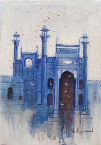 Abdul Hameed, 12 x 18 inch, Acrylic on Canvas, AC-ADHD-188